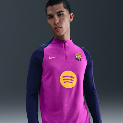 FC Barcelona Strike Men's Nike Dri-FIT Soccer Drill Top